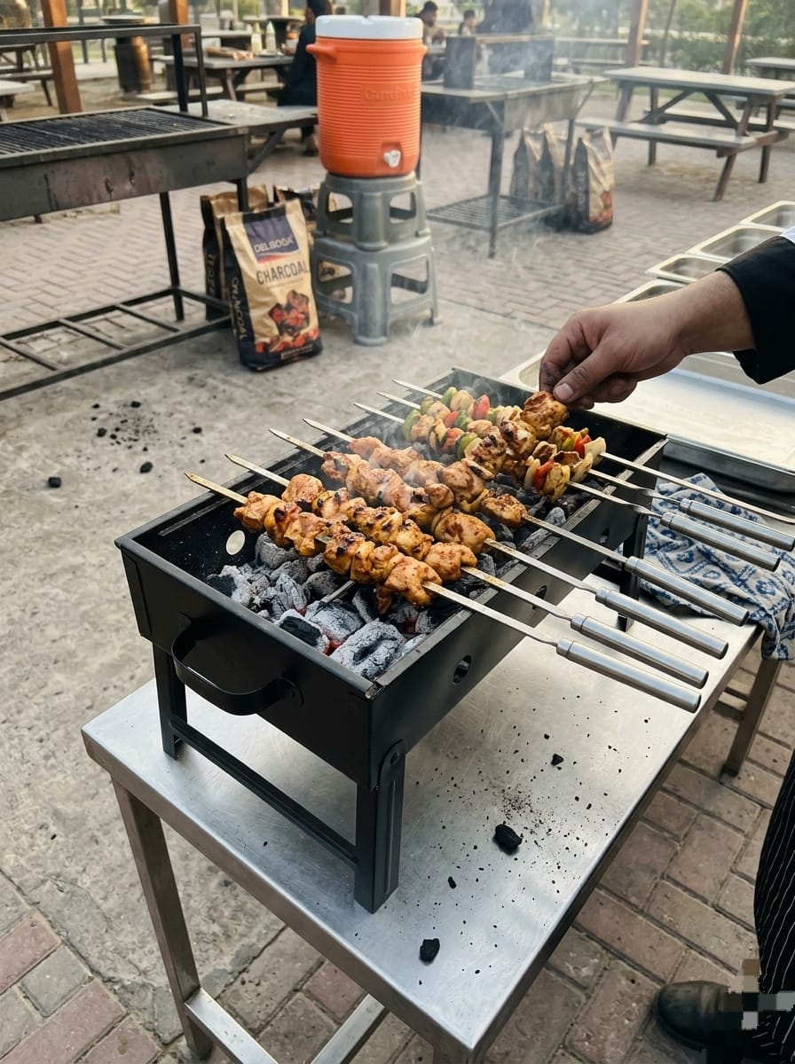 Premium Foldable BBQ Grill