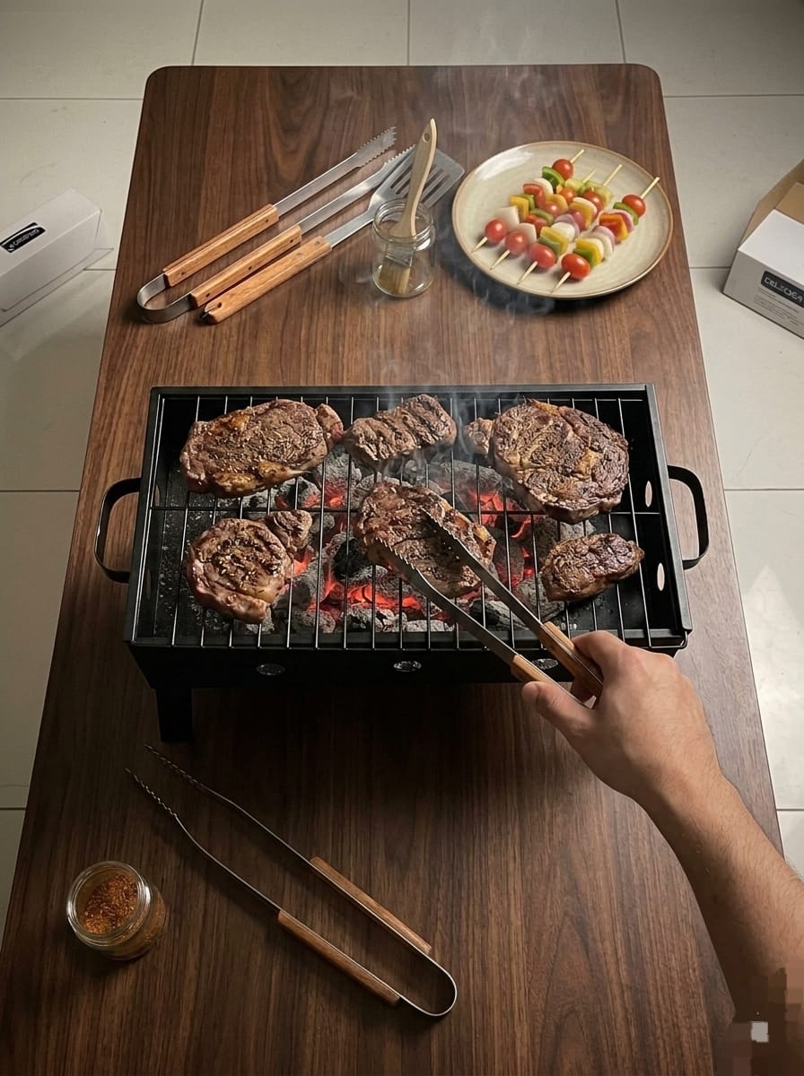 Premium Foldable BBQ Grill