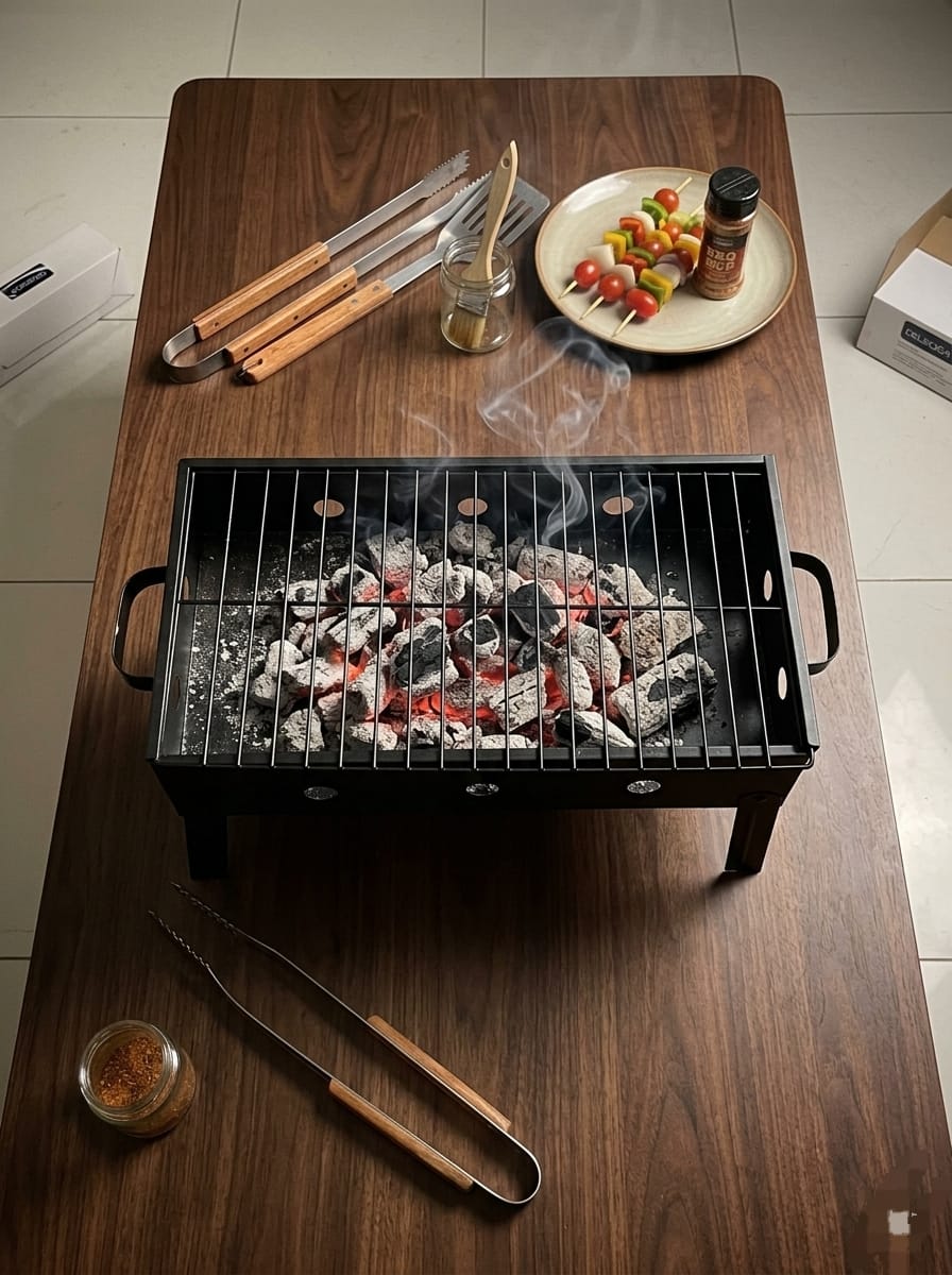 Premium Foldable BBQ Grill